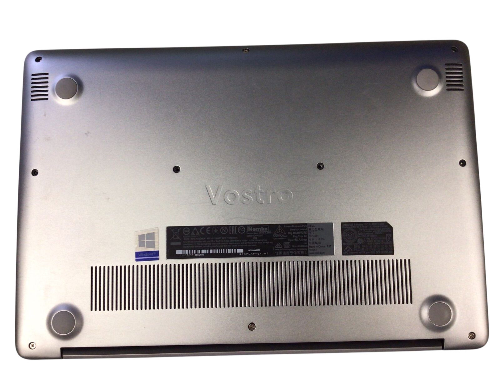 DELL npc332【ジャンク】DELL P87Gi5 8thタッチパッド欠品動作未確認