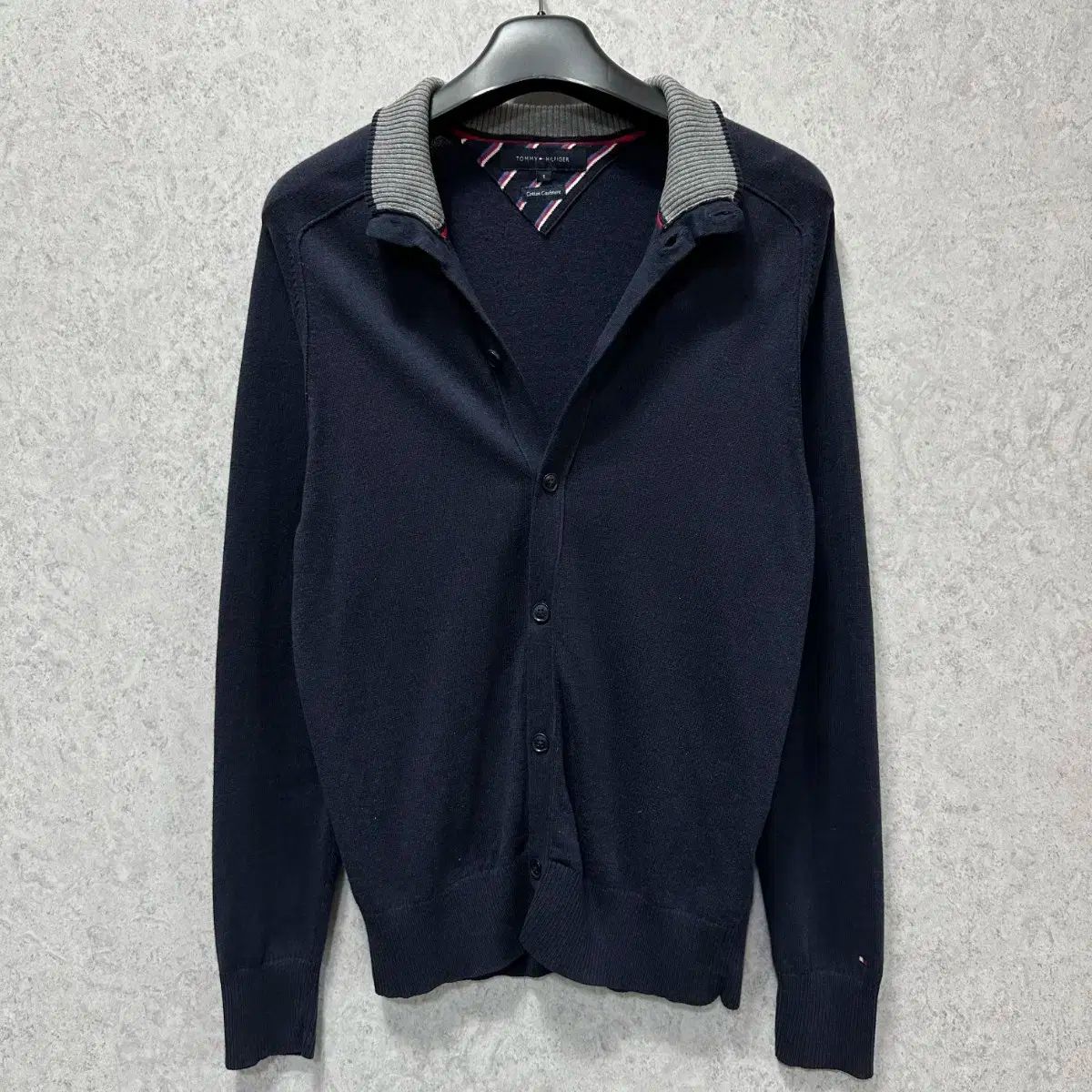 【雷市場（ポンジャン）商品韓国直送】 90 95 Tommy Hilfiger(トミーヒルフィガー) メンズ カーディガン