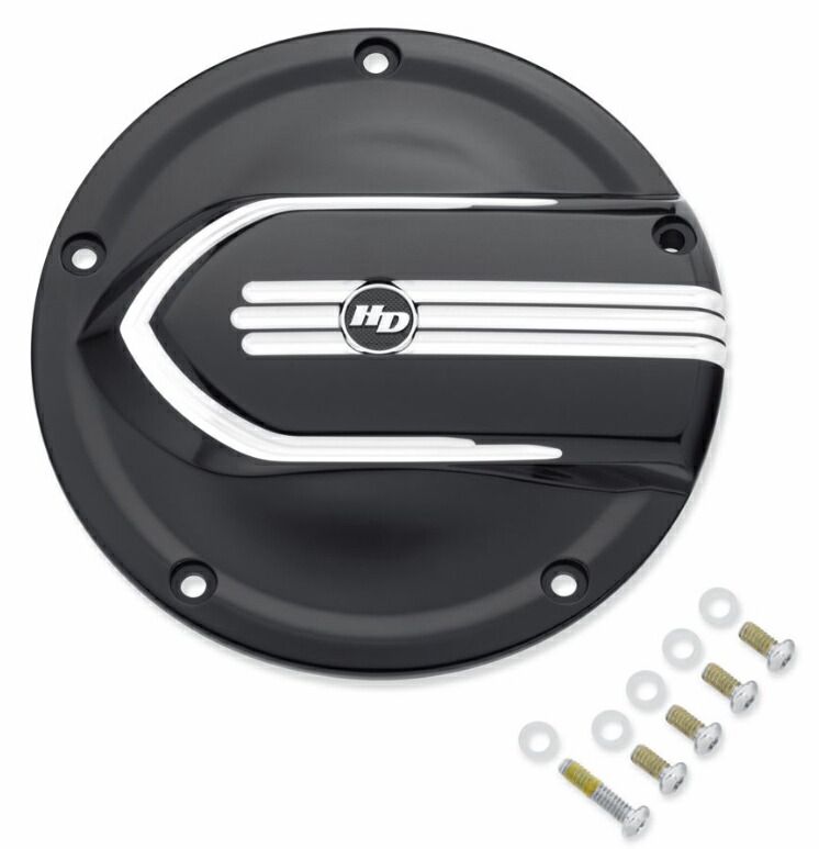 ディファイアンス ブラックマシンカット ダービーカバー 2019年以降ソフテイル 2018年FLSB