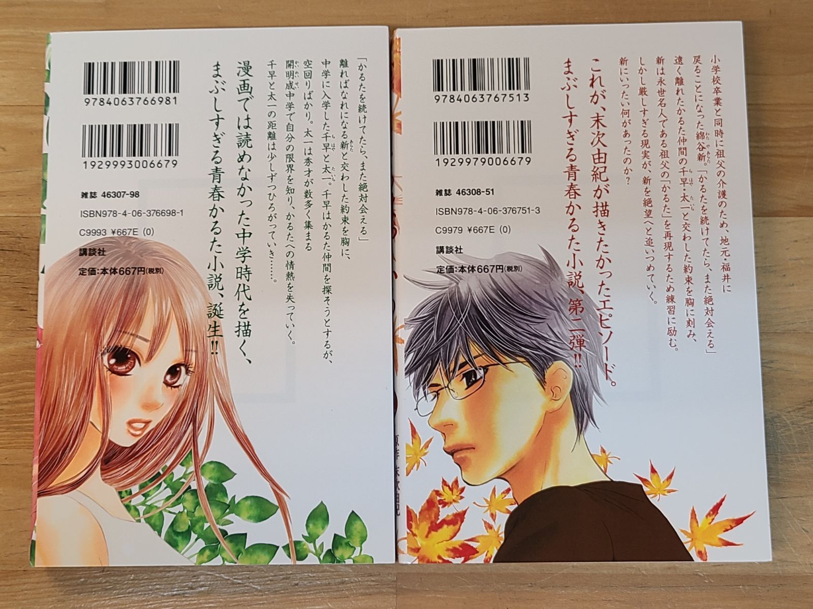 小説 ちはやふる 中学生編 1巻～4巻 全巻セット 時海結以 末次