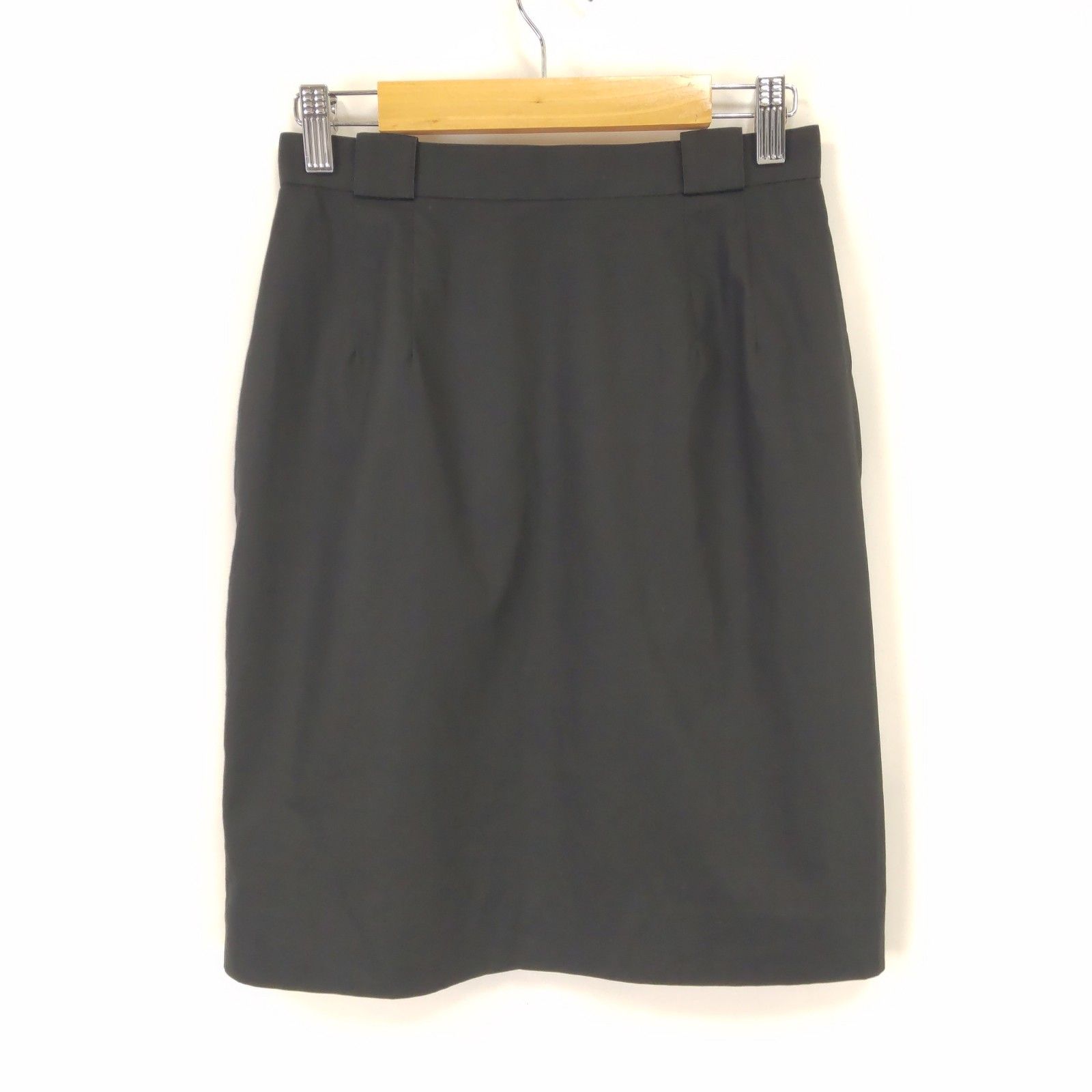 |80s-90s|Vintage Christian Dior クリスチャンディオール タイトスカート|ひざ丈 L|黒|black 日本正規代理店タグ|skirt◆BJ016-b