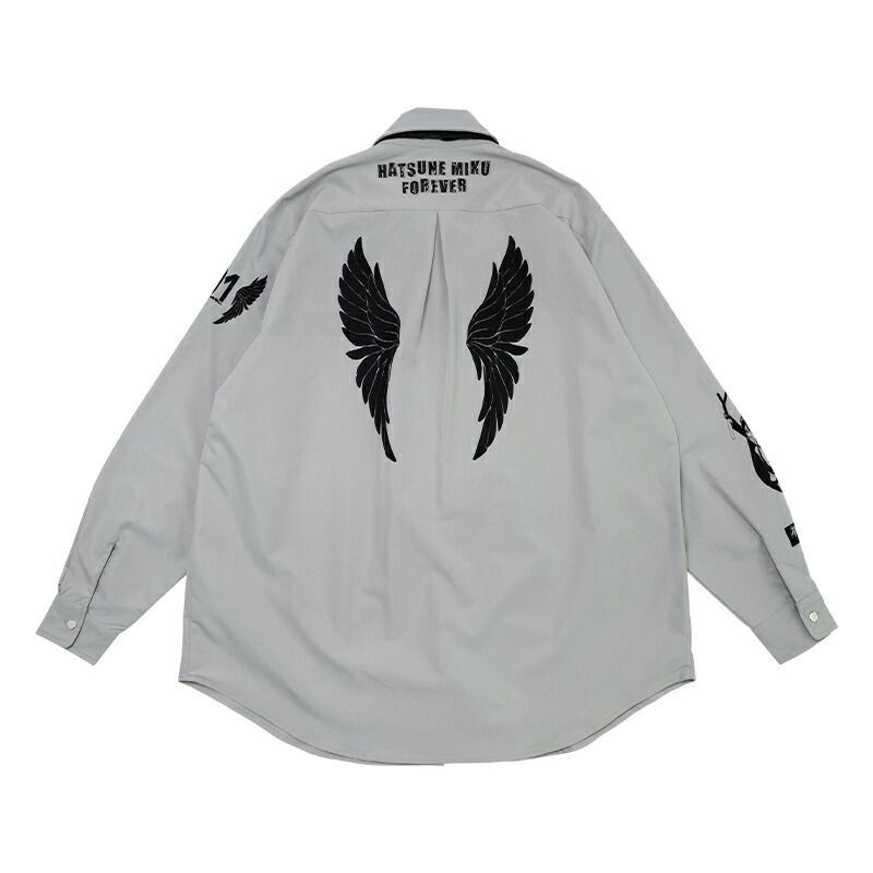 ACDC RAG エーシーディーシーラグ 初音ミク シャツ 長袖 ネクタイ