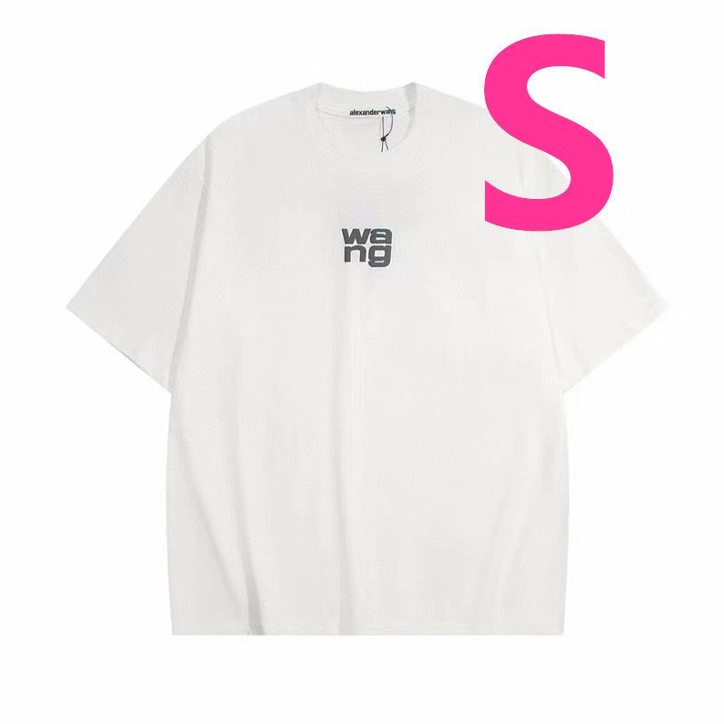 新品✨Alexander wang アレキサンダーワンタイプ メンズ レディース 半袖Tシャツ #s - メルカリ