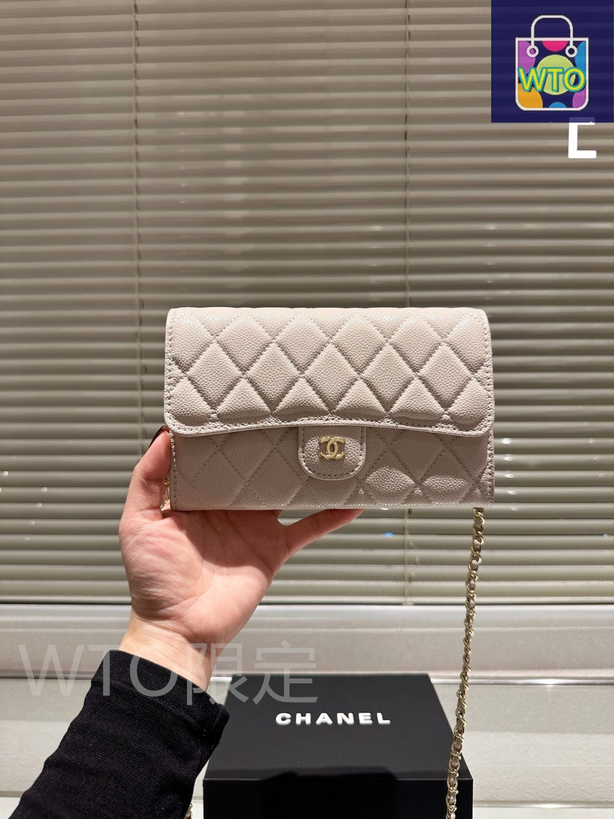 CHANELリボン1ロールブティク❣️激レア2019年 今日WTO】Chanel 香奈儿 早春 WOC 魅力爆発予定の新デザイン
