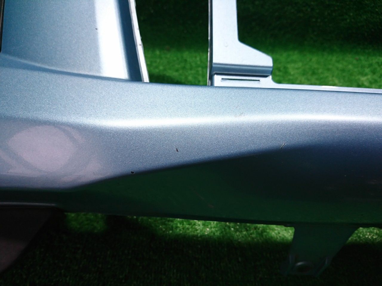 B11W ekワゴン フロントバンパー 水色 47843 FFCRYSTALESIA_COM