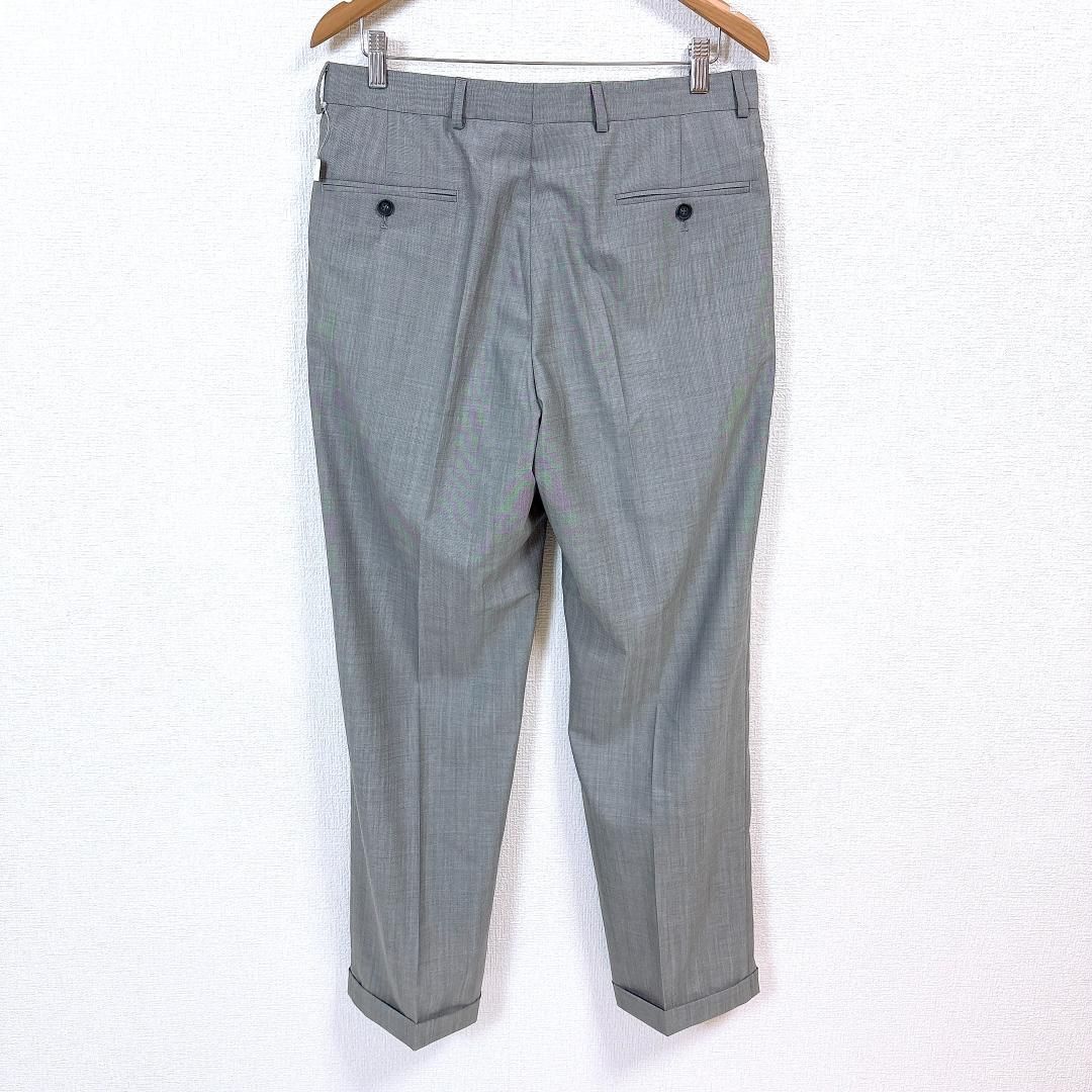 ブルックスブラザーズ スラックスパンツ センタープレス ライトグレー
