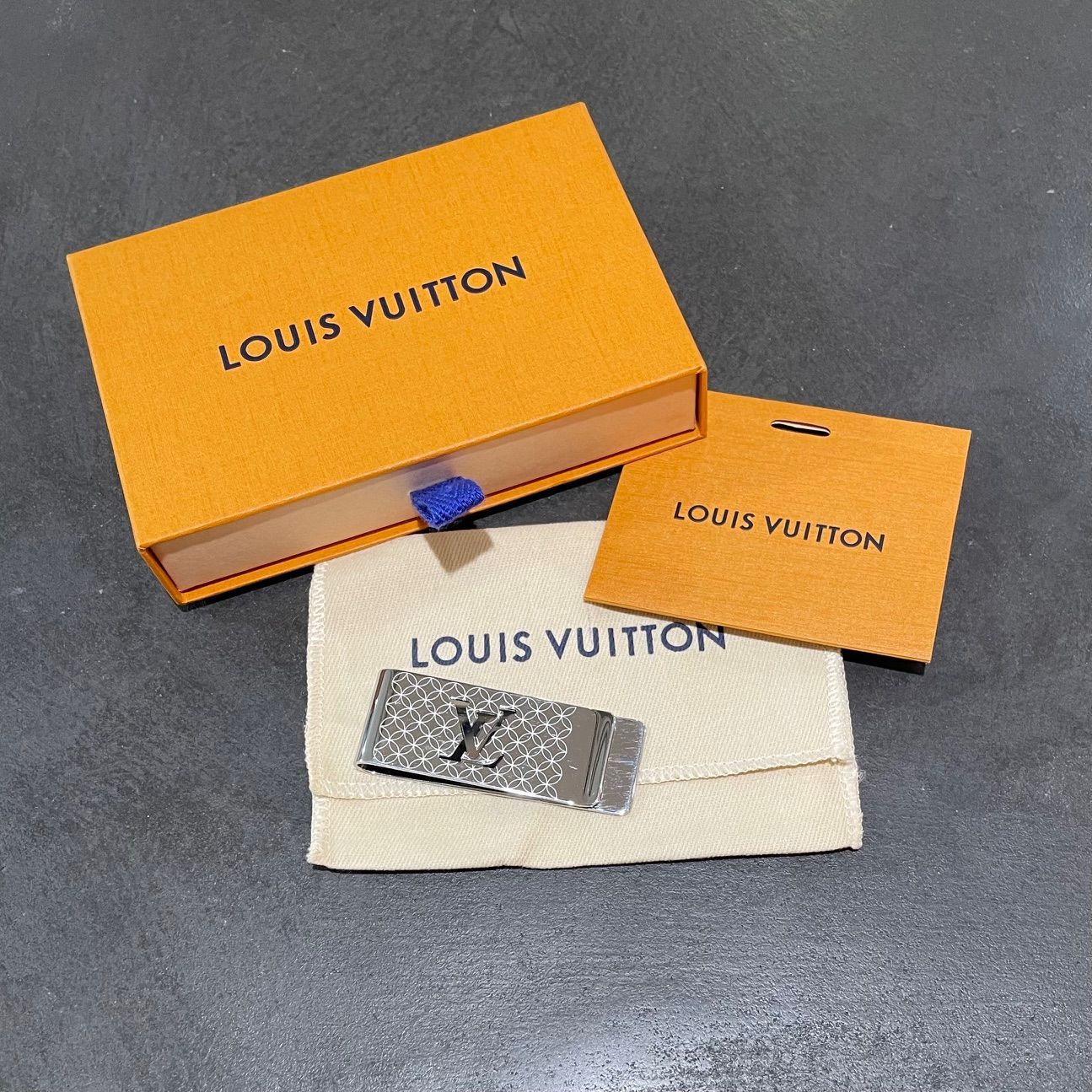 ルイヴィトン LOUIS VUITTON マネークリップ ビルクリップ Louis Vuitton マネークリップ ビルクリップ・シャンゼリゼ