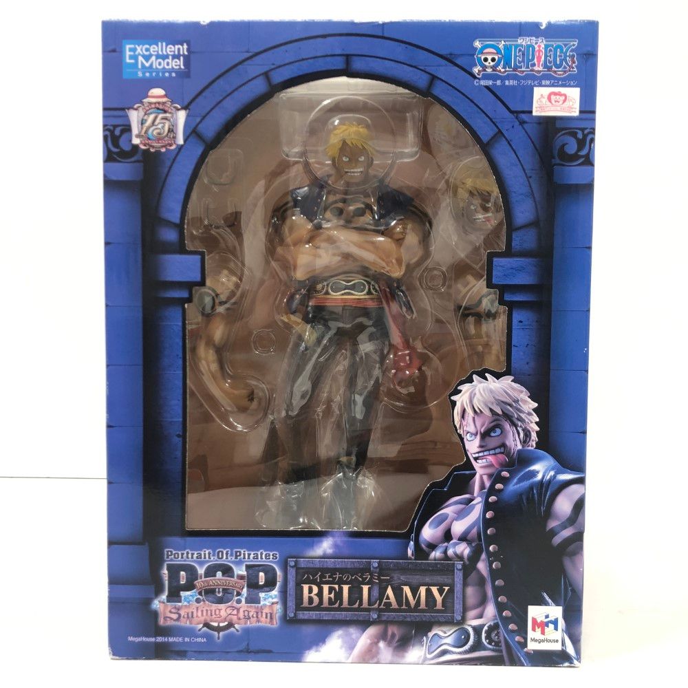 07w2057 ONE PIECE P.O.P ハイエナのベラミー ワンピース フィギュア メガハウス 未開封【中古品】 - メルカリ