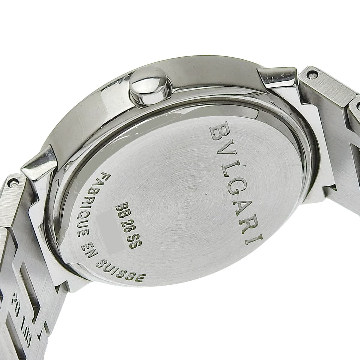 保証書付】ブルガリ ブルガリブルガリ BB26SS SS クオーツ 腕時計 12PD  