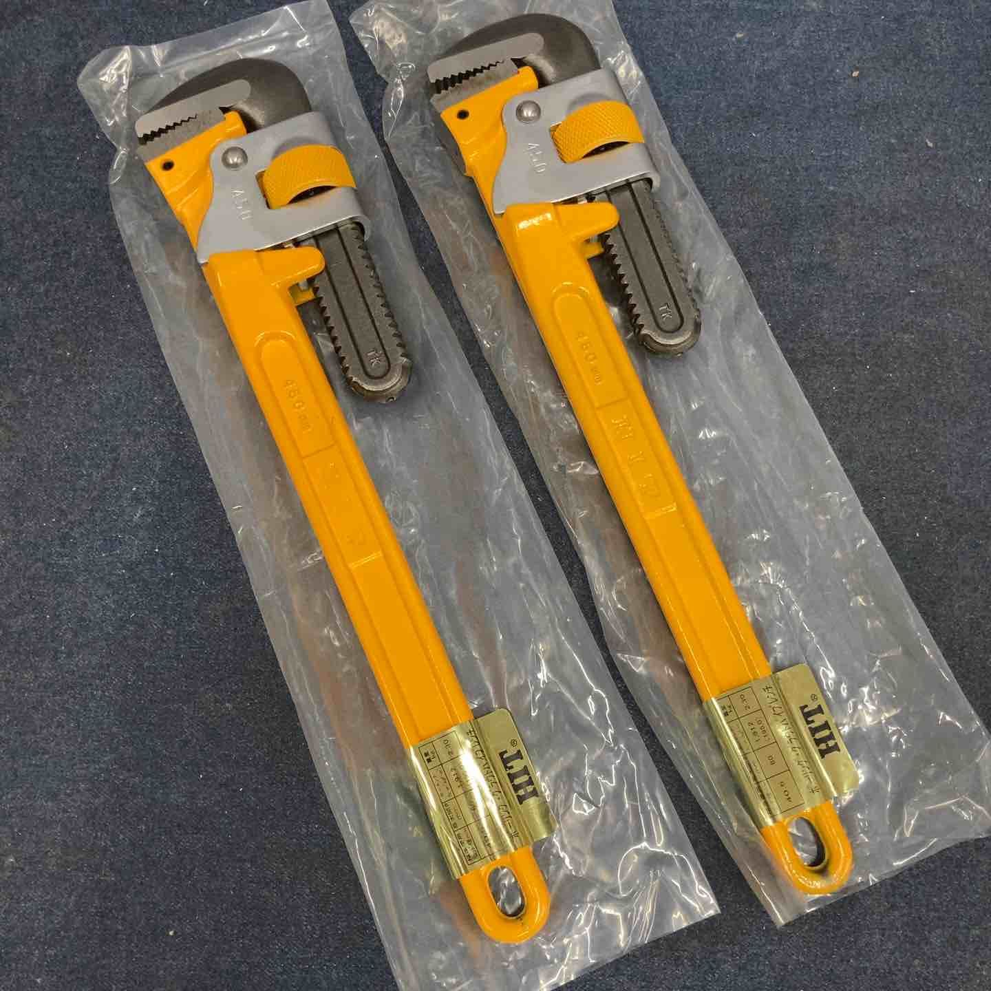 HIT ボーリング グラウトパイプレンチ PWB450 最大開き80mm 2本セット 八潮店