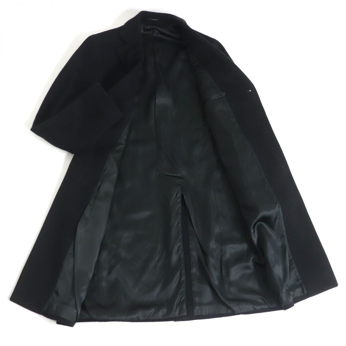 美品□LARDINI/ラルディーニ ブートニエール 無地 ウール100