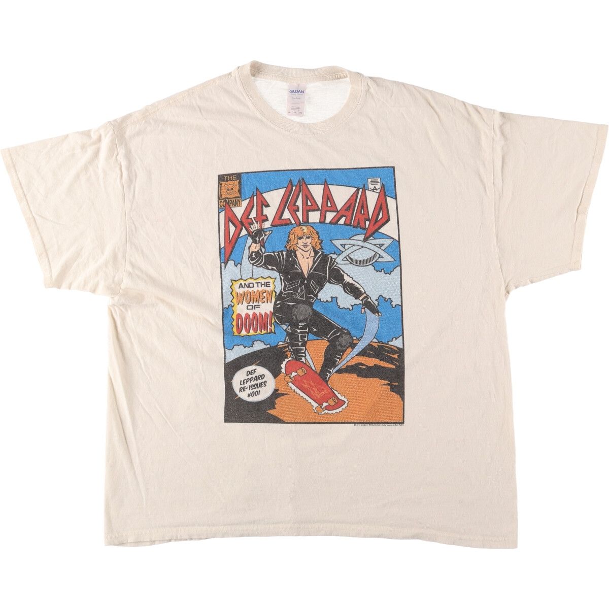 古着 ギルダン GILDAN DEF LEPPARD デフレパード バンドTシャツ バンT メンズXXL /eaa446888 【中古】/eaa446888