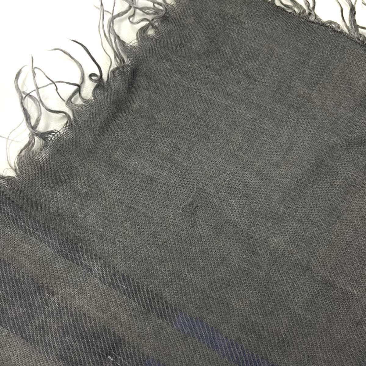 ドットチェック大判ストール