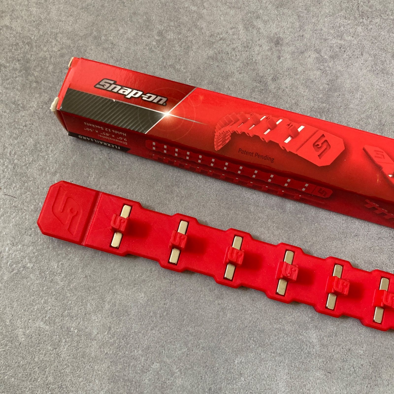 Snap-on スナップオン 1/4dr フレキシブルマグネットソケットレール 
