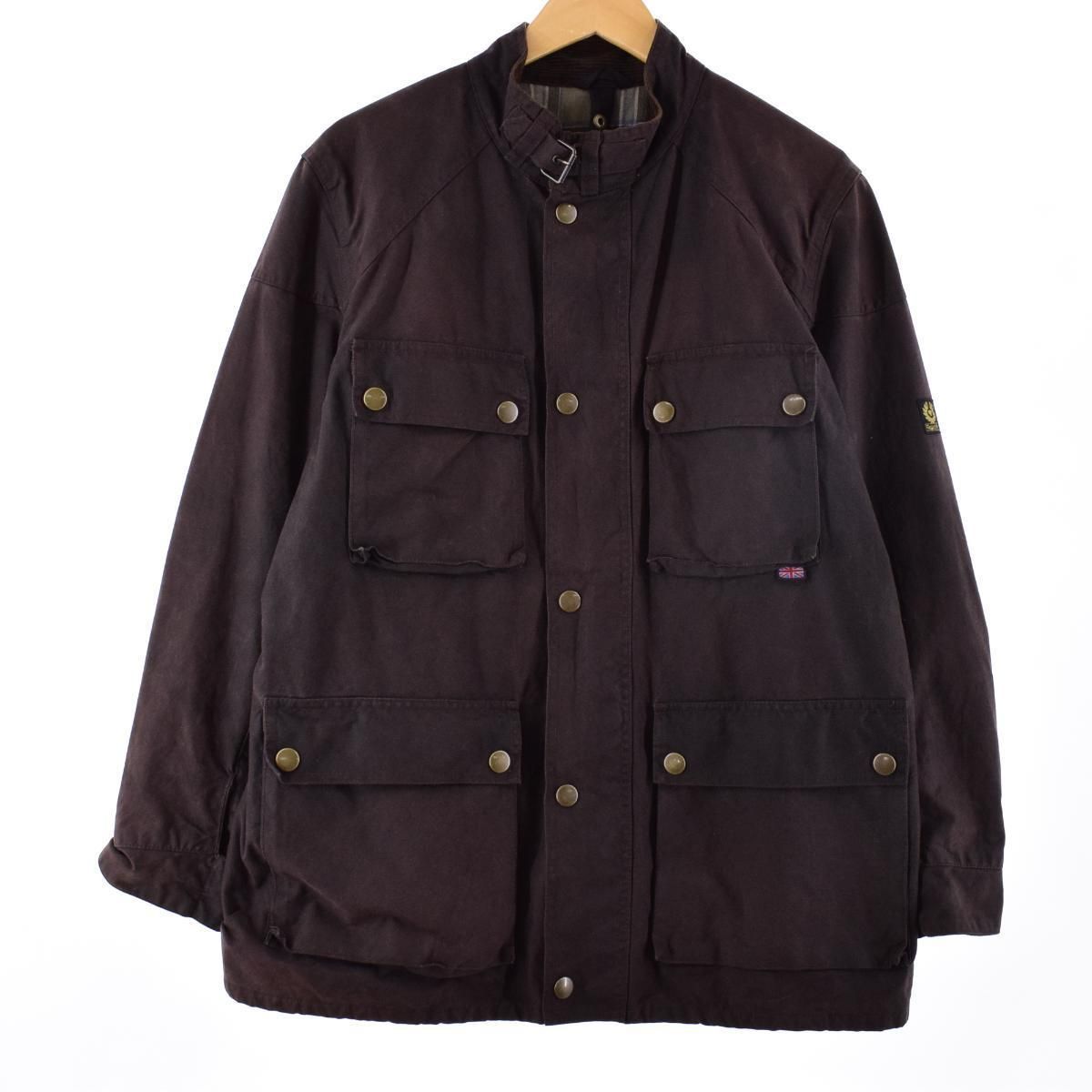 古着 ベルスタッフ Belstaff ワックスコットン オイルドジャケット