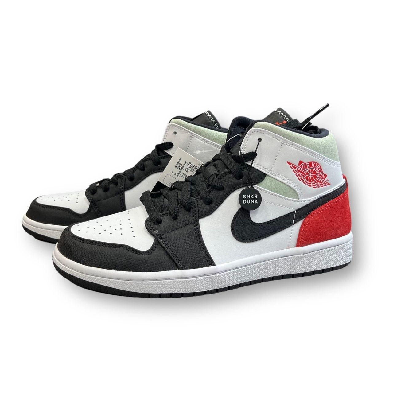 新品 国内正規 Nike Air Jordan 1 Mid SE Black Red White 852542-100 