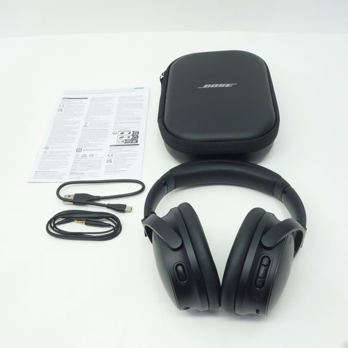 BOSE ボーズ QuietComfort Headphones ワイヤレスヘッドホン ブラック ※中古