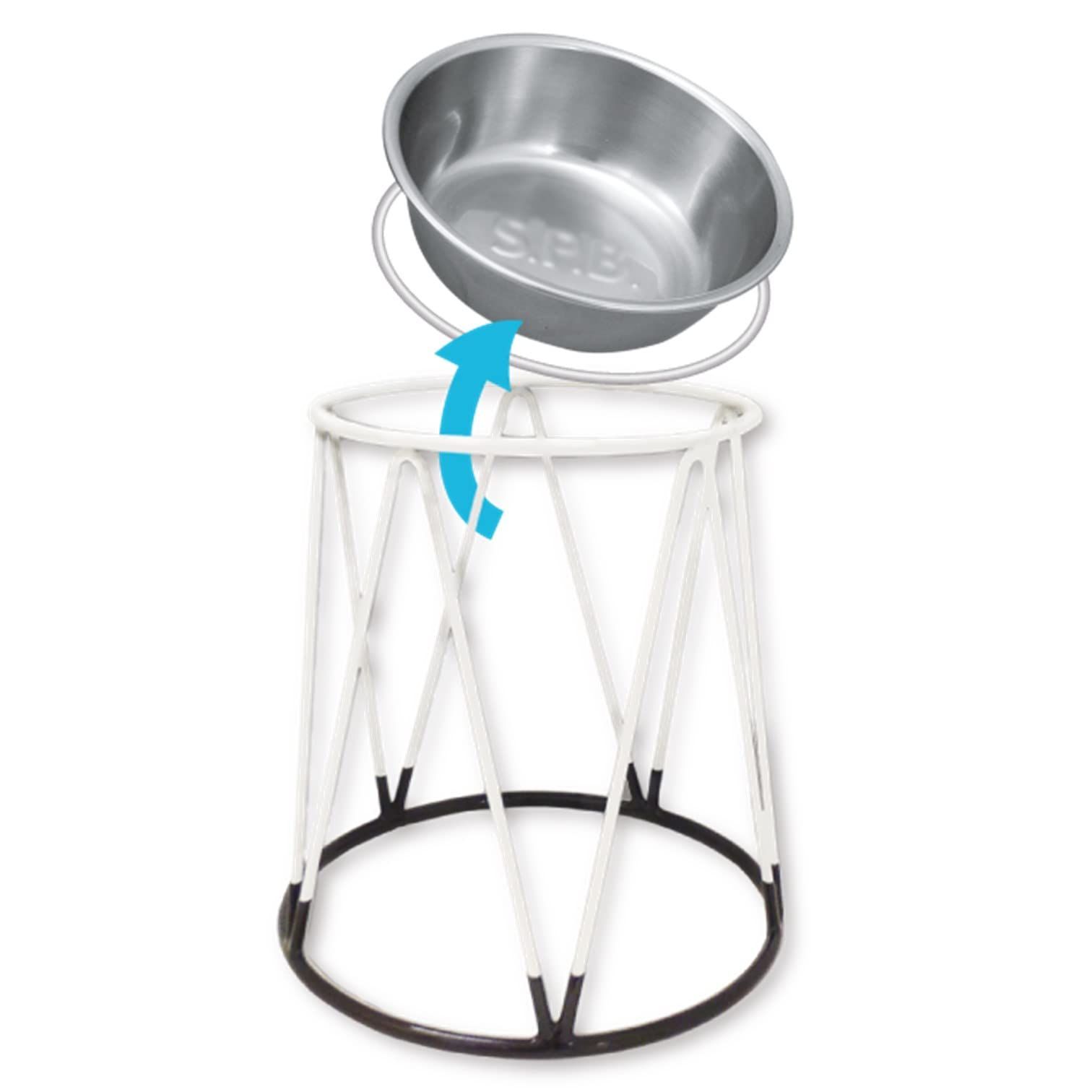 Lサイズ TALL シングルダイナー (スーパーペットボウル)犬用食器 S.P.B.