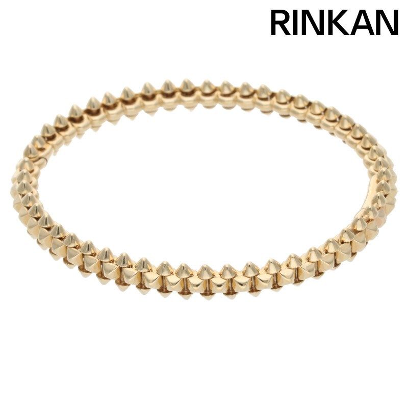 鑑定済 美品 LOEWE ロエベ ゴールド バングル ブレスレット 箱袋付