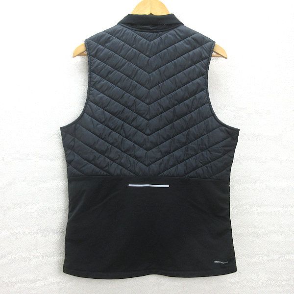 Q□NIKE/ナイキ エアロレイヤーランニング キルティングベスト
