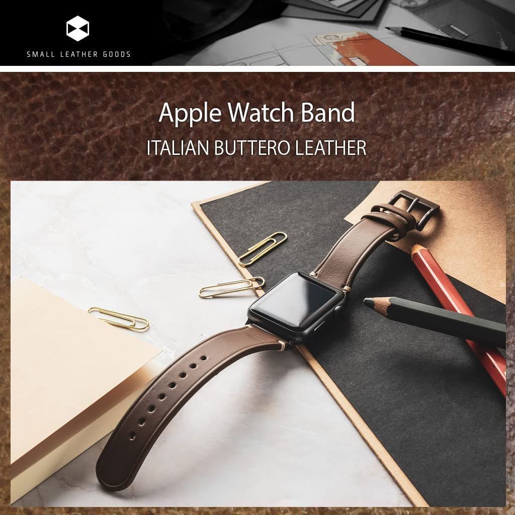 アップルウォッチ Apple Watch バンド レザー 革 ベルト マグネット 装着 i 38 40 41 42 44 45 49 mm ベビーピンク /ローズゴールド -pk