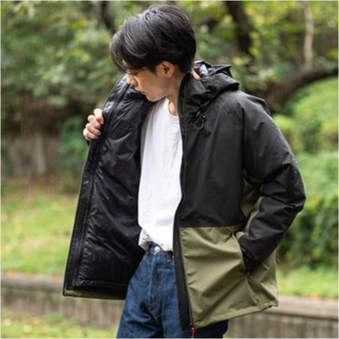 ジョイント3in1ジャケット LLサイズ ジョイント3in1ジャケット 防水ジャケット メンズ 防水