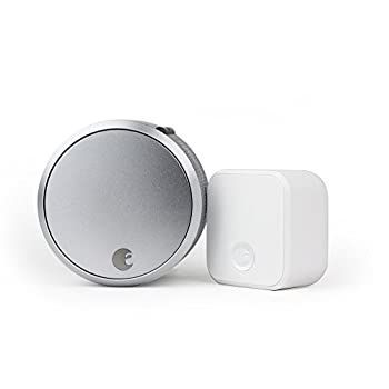 【中古】【輸入品・未使用】August Smart Lock Pro 親機 スマートロック 100 AUG-SL03-C02-S03 1