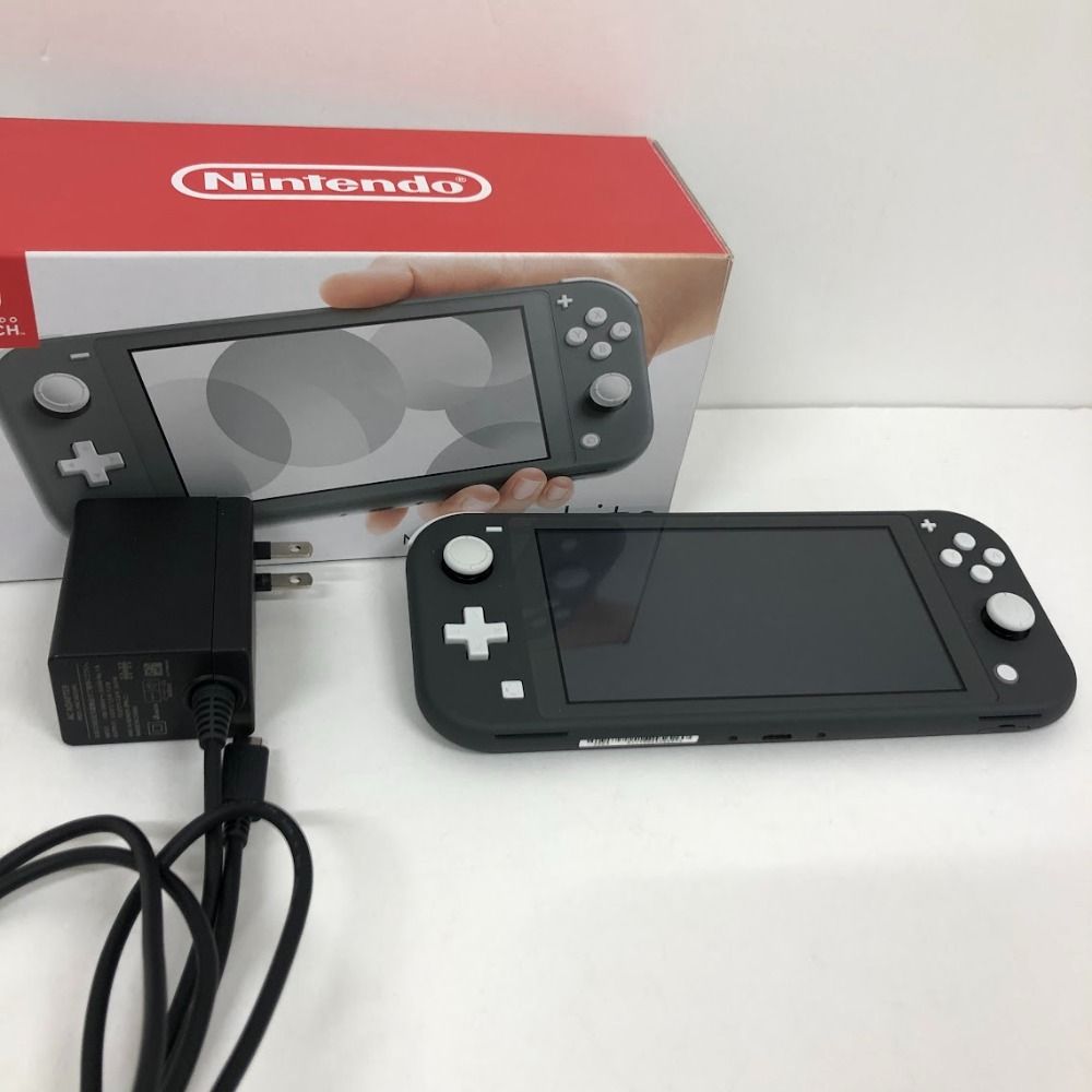 08w8365 任天堂 Nintendo Switch Lite ニンテンドースイッチライト グレー ゲームハード 動作 済み 完動品
