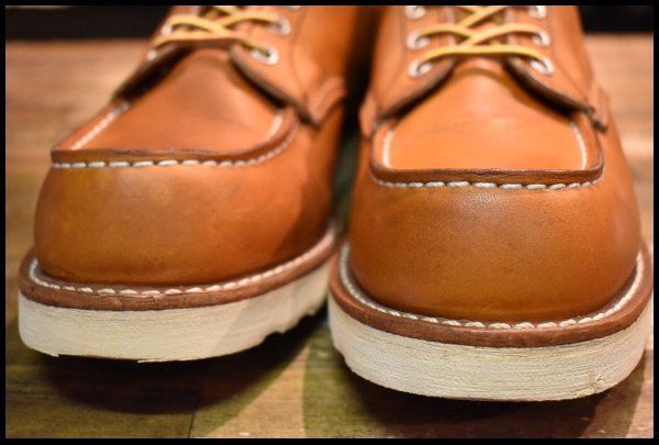 8 E 20年 レッドウィング 875 アイリッシュセッター 茶 オロレガシー モックトゥ レースアップ ブーツ redwing FI 308