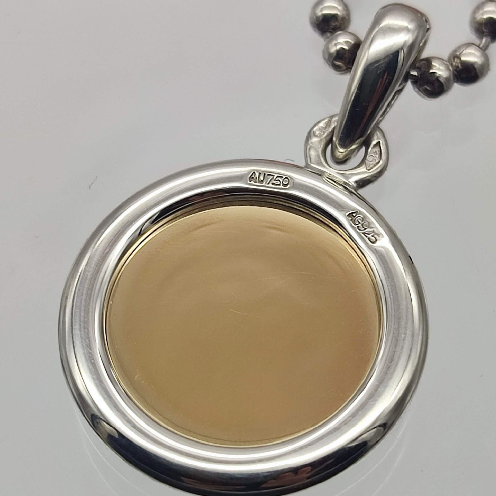 美品】Hermes エルメス セリエネックレス コンビ シルバー