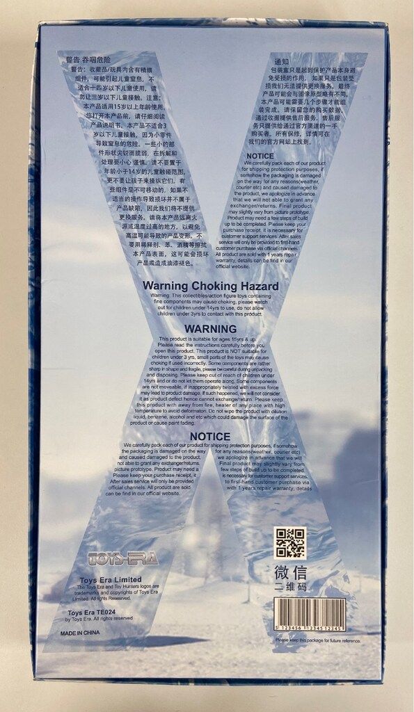 TOYS ERA 1 6TH SCALE ACTION FIGURE MARVEL THE ZER TE024