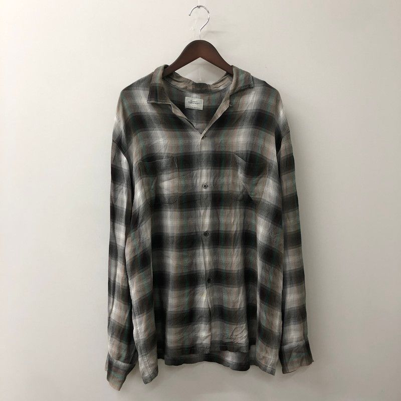 品 TOWNCRAFT タウンクラフト PENNEY’S ペニーズ TOWNCRAFT L|S OMBRE CHECK SHIRTS タウンクラフト オンブレ チェック シャツ 長袖 トップス 船タグ復刻 145-250917-KS-16-tei