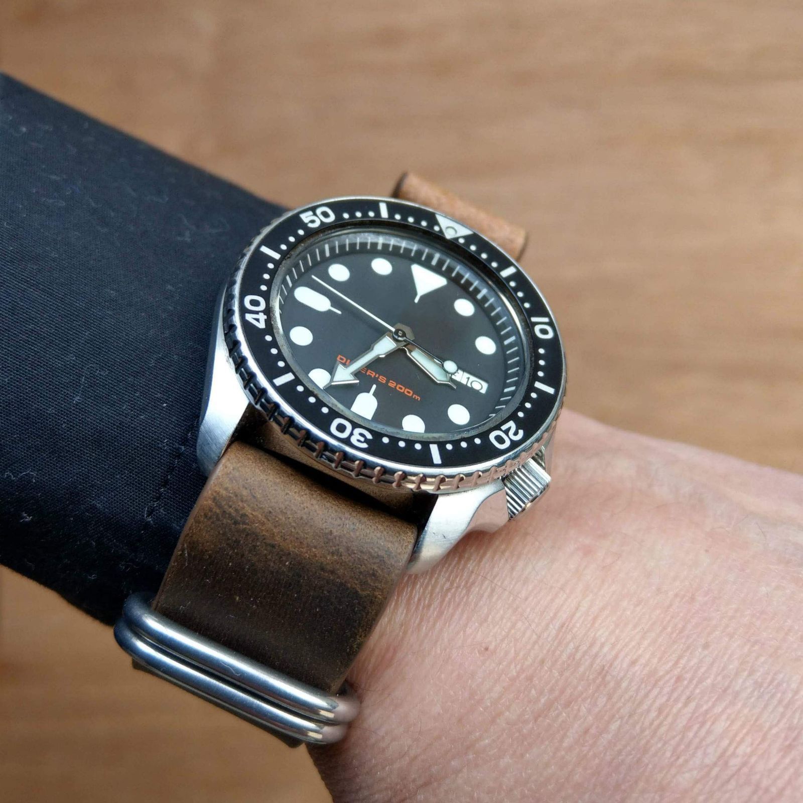 BREITLING レザーベルト 20mm ブラウン Breitling レザーベルト