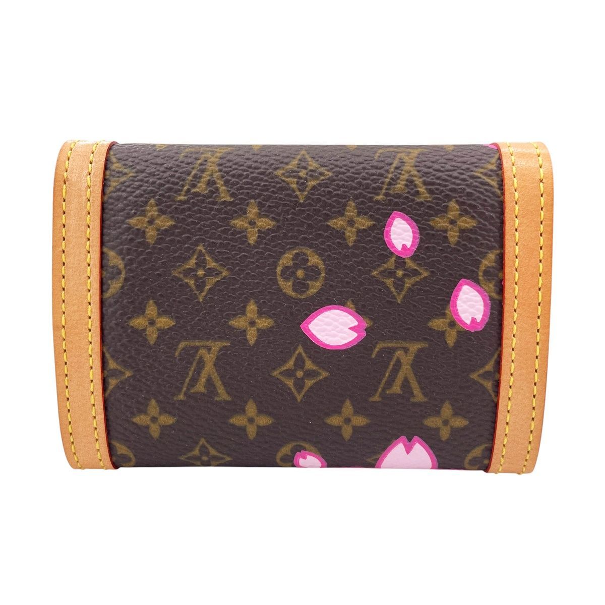 中古】LOUIS VUITTON ルイ・ヴィトン × 村上隆 ポルトモネ・プラ  