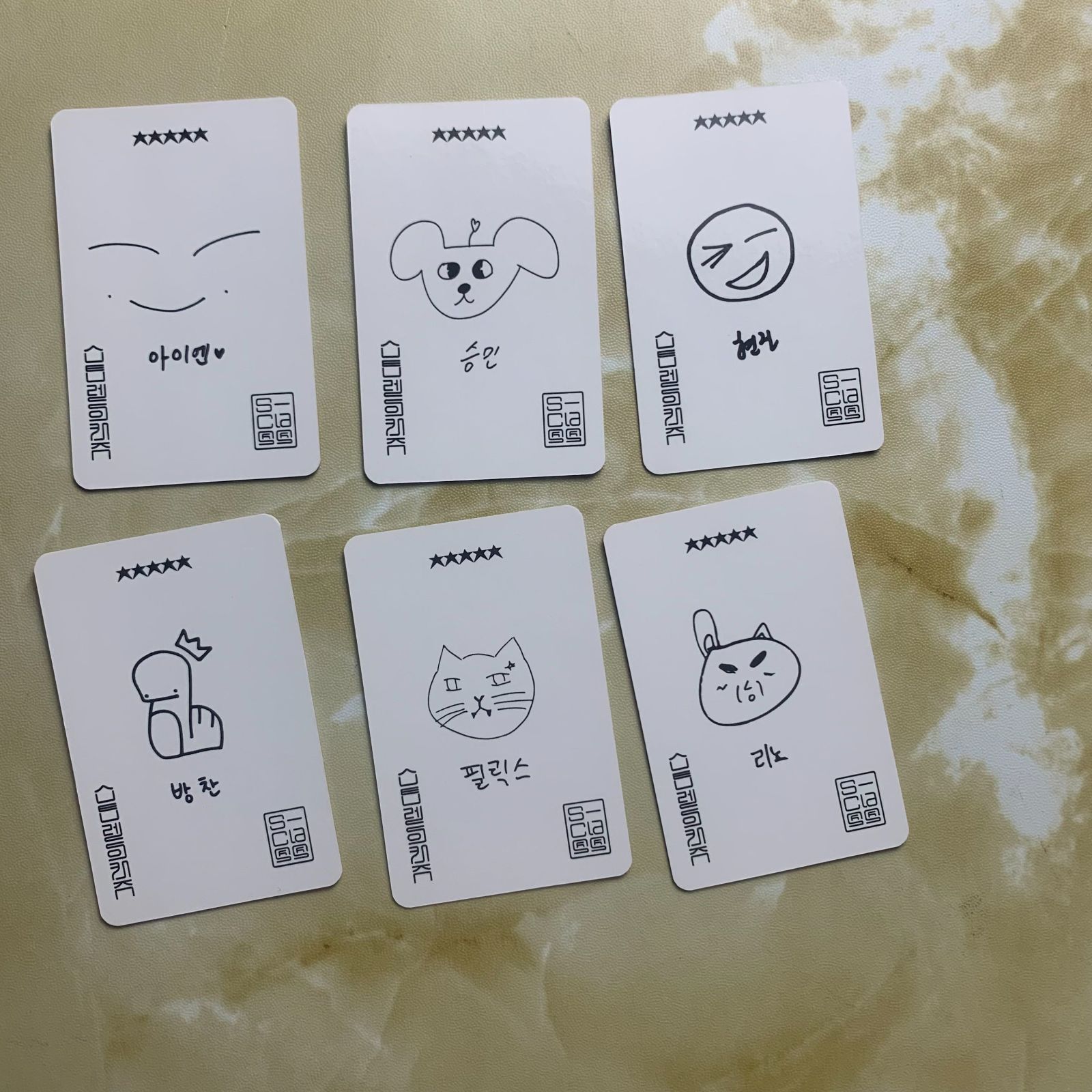 Stray Kids 5-STAR サウェ ラキドロ 4次 4.0 特典 花束 トレカ 6枚 セット