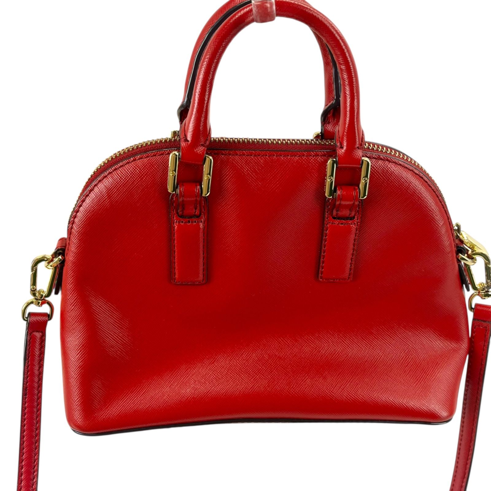 極美品 トリーバーチ Tory Burch 赤、レッド ハンド ショルダー バッグ 