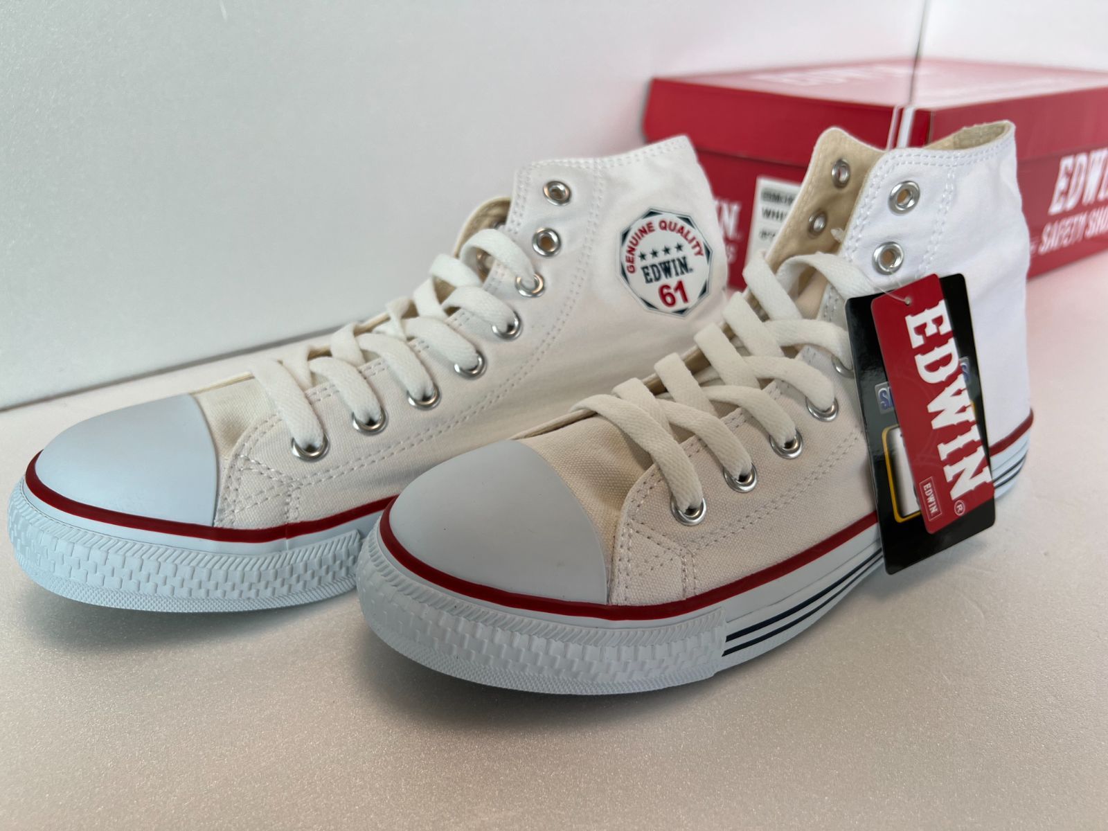 新品未使用】安全 靴 EDWIN エドウイン 安全 シューズ