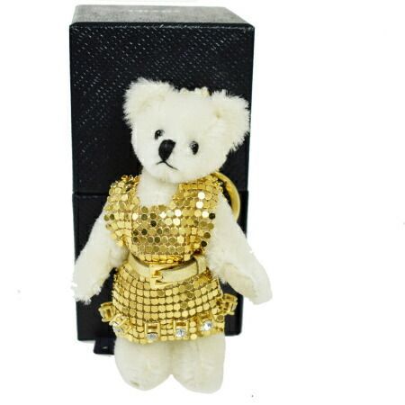 中古】 美品 プラダ PRADA バッグチャーム キーホルダー ストラップ