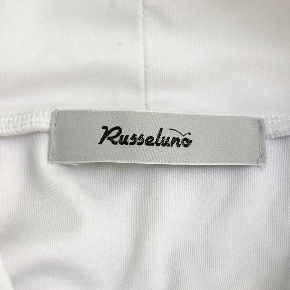 Russeluno ラッセルノ 半袖メッシュシャツ×半袖ハイネックシャツ
