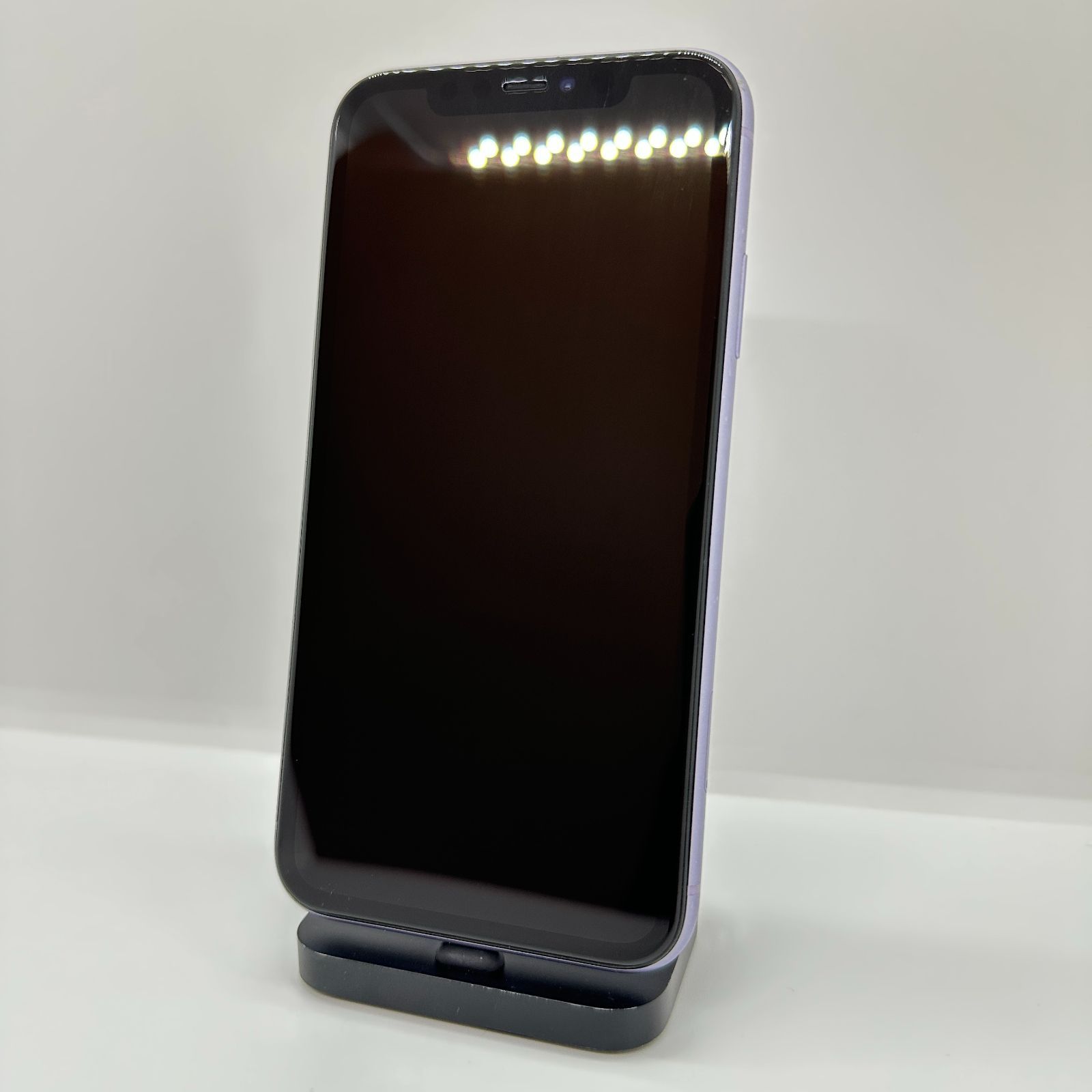 バッテリー/画面新品】iPhone11 128GB パープル【SIMロック解除