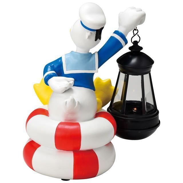 ドナルドのソーラーライトが登場 セトクラフト ソーラーライト ドナルド SDD-2102 ディズニー disney ディズニーランド ドナルドダック ガーデンライト ガーデニング 太陽光