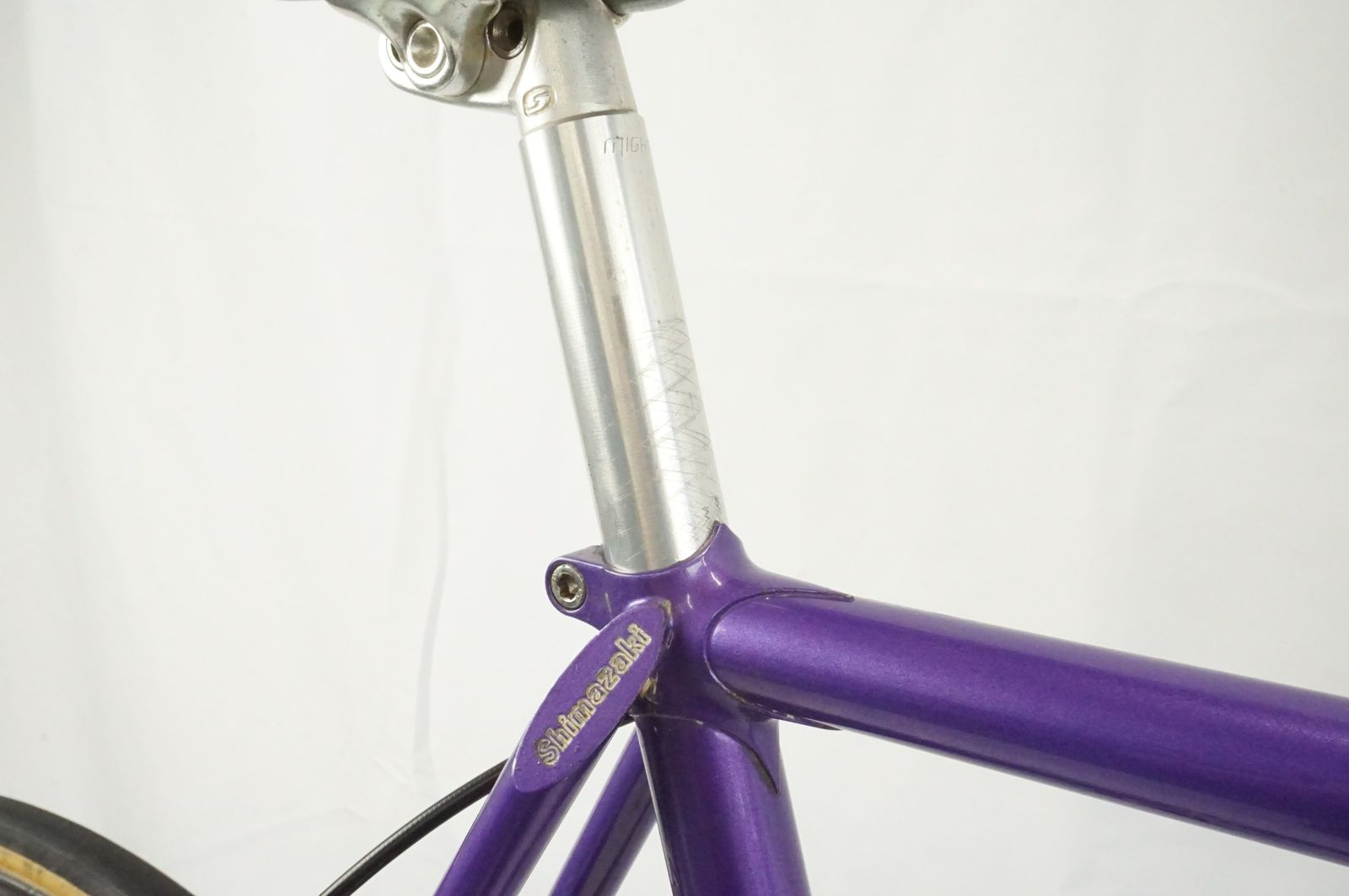 【NJS】Shimazaki ピストバイクフレーム NJS】Shimazaki ピストバイクフレーム - メルカリ