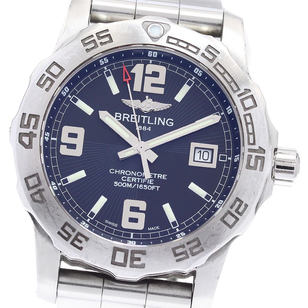 ブライトリング BREITLING A74387 コルト44 デイト クォーツ メンズ_882848