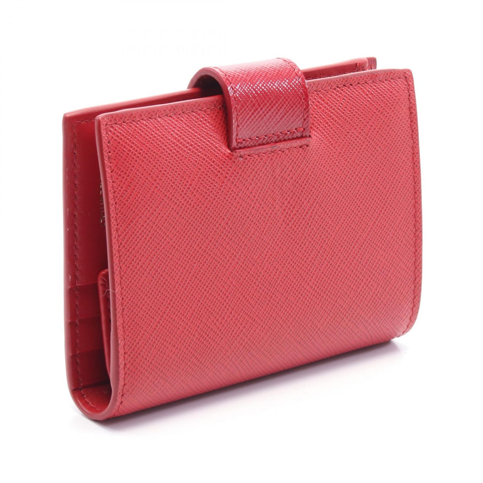 プラダ PRADA 二つ折り財布 CITY + SAFFIANO L カイエ