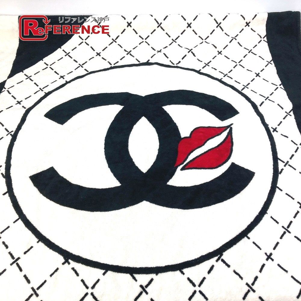 CHANEL シャネル タオル CC ココマーク リップデザイン 唇 コットン