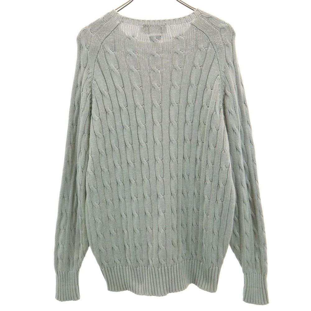 ポロバイラルフローレン ウール オールド 長袖 セーター L ベージュ系