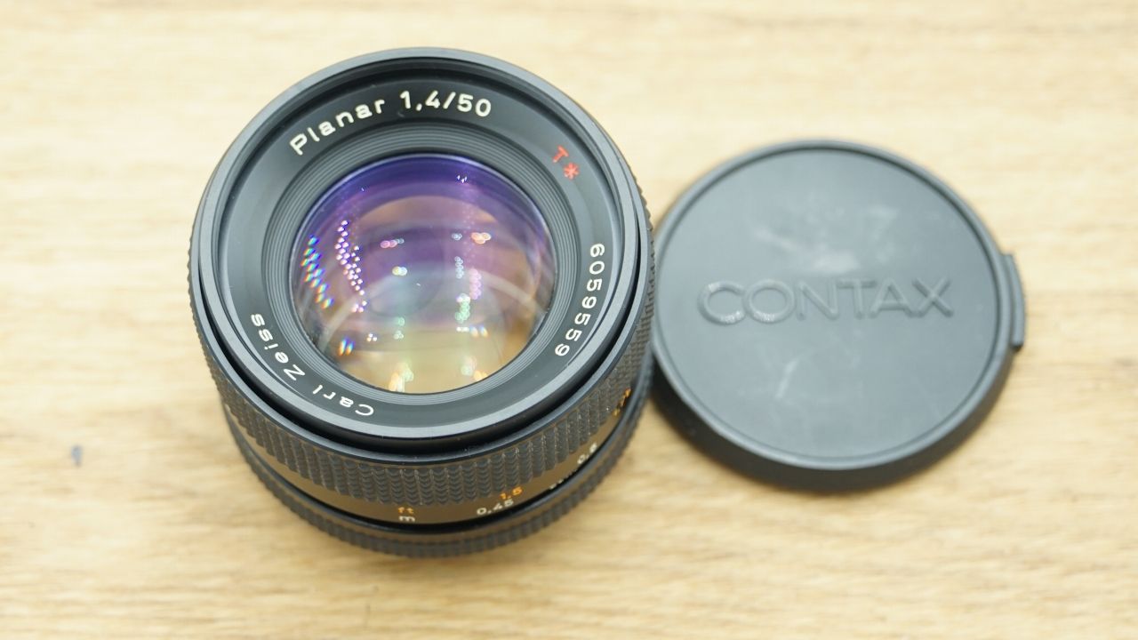 8300 美品 Contax Planar 50mm 1.4 AEJ - レンズ(単焦点)