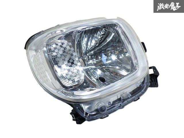 SUZUKI スズキ 純正 MK53S スペーシア 右 右側 運転席側 ハロゲン ヘッドライト ランプ レンズ ICHIKOH 1958 / 35100-79R00 棚14-4