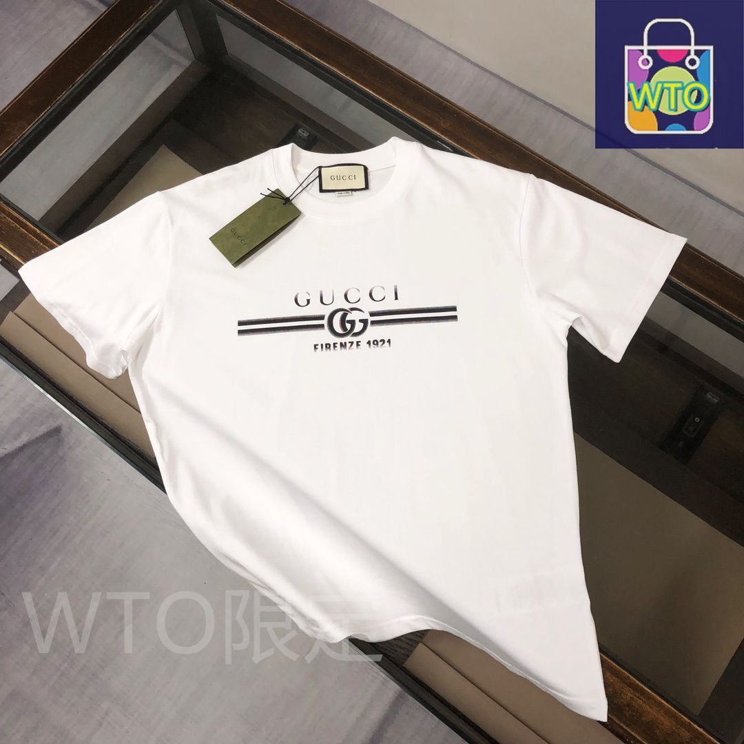 本日限定特価】GUCCI クルーネックTシャツ - 高品質コットンで