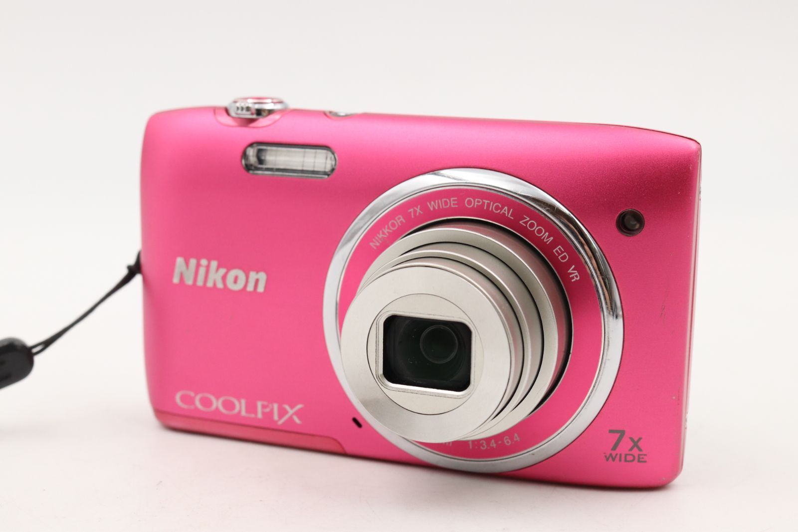 良上品☆ニコン Nikon COOLPIX S3500 ピンク クールピクス コンパクト